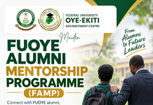 FUOYE Unveils Alumni Mentorship Programme (FAMP)